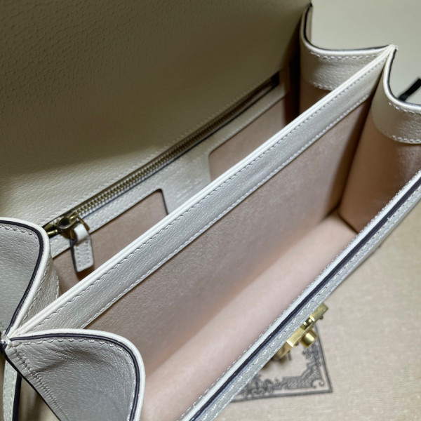 G*u*i ophidia small top handle bag with web