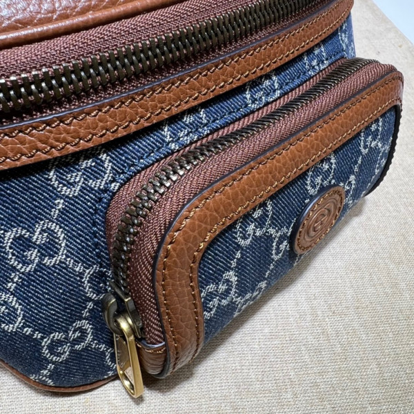G*u*i belt bag with interlocking g