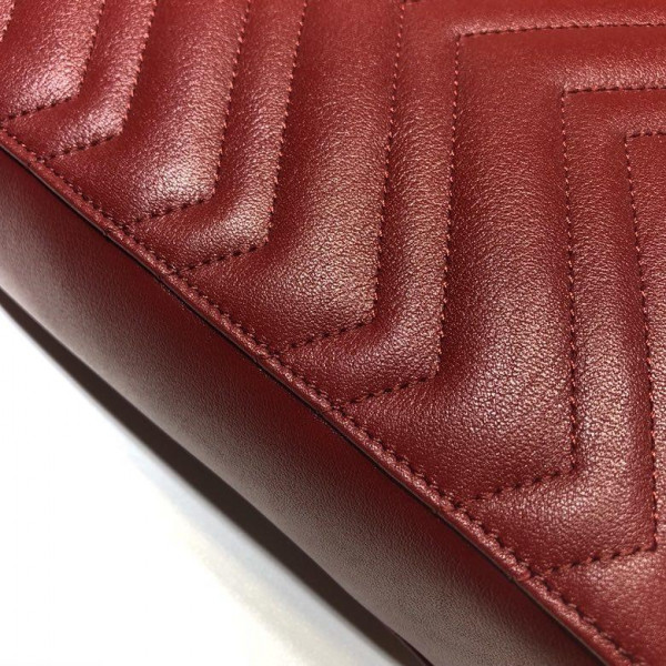 G*u*i gg marmont matelassé medium tote