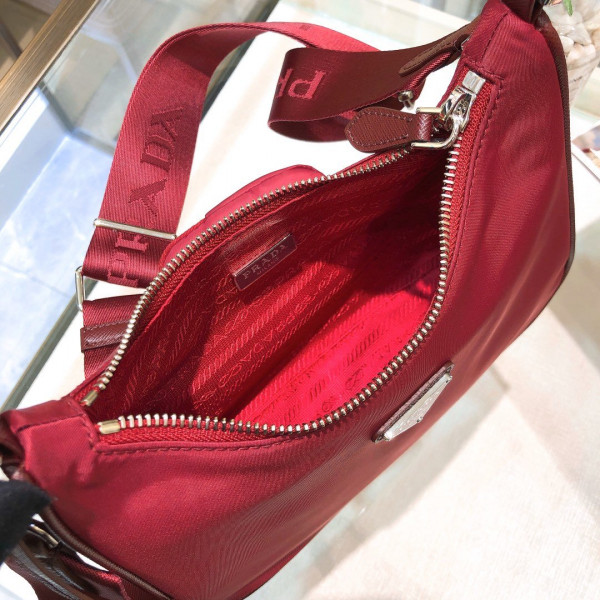 Pra*a nylon hobo bag