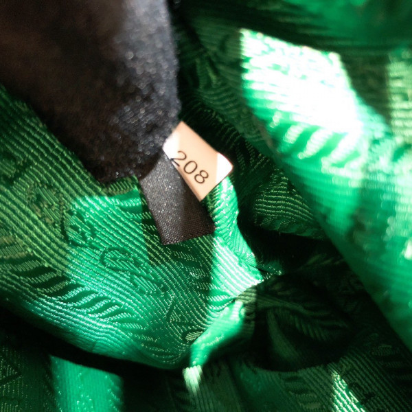 Pra*a nylon hobo bag