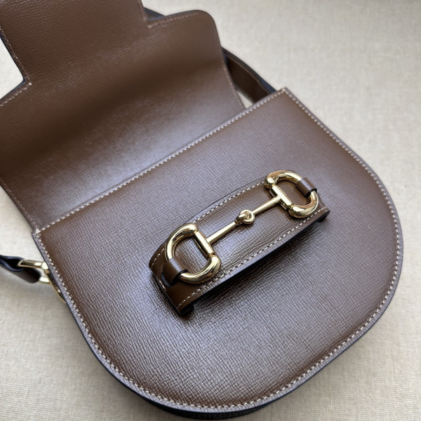 G*u*i horsebit 1955 mini rounded bag