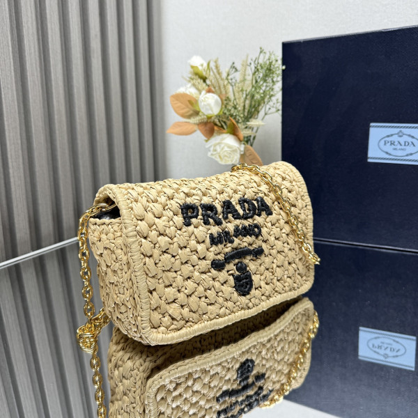 Pra*a crochet shoulder bag