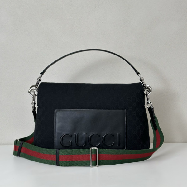 G*u*i gg canvas large crossbody bag - 36*25*12cm