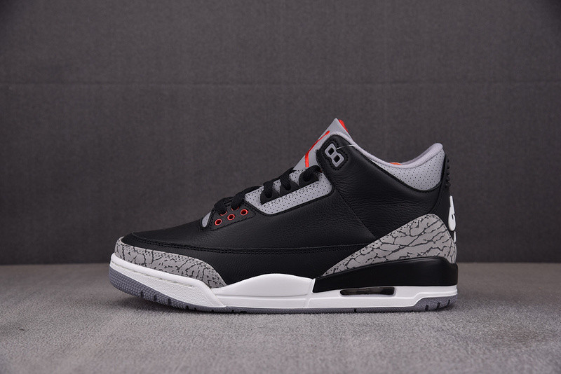 Air Jordan 3 Black Cement 2024 DN3707-010