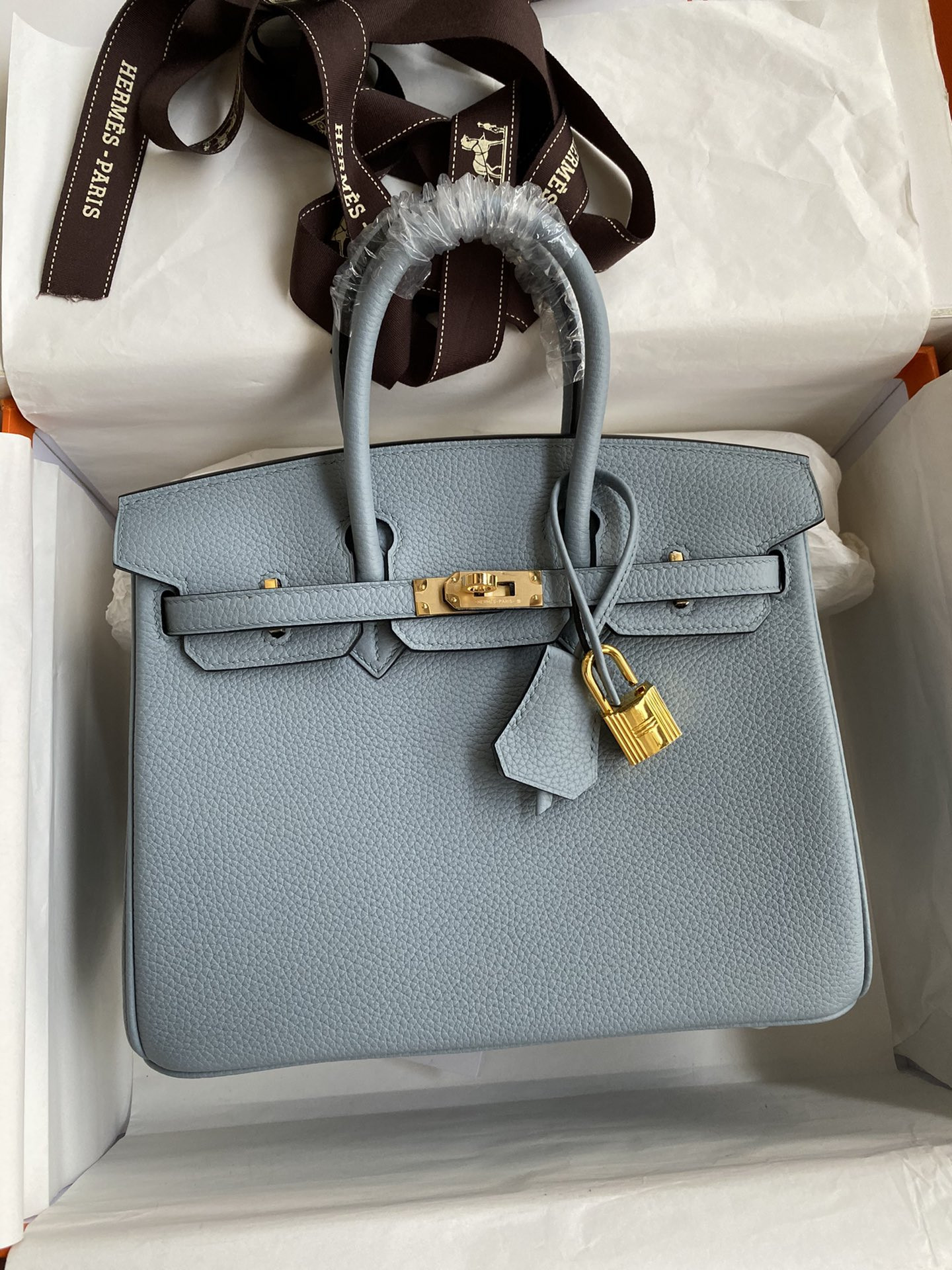 H**mes birkin 25cm-togo leather